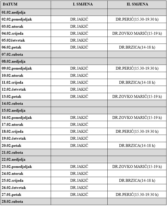 pedijatrija veljača